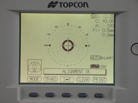 Topcon CL100 auto lensmeter - Precision Equipment
