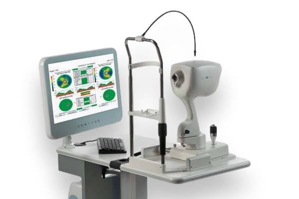 Optovue iVue 2 system with Lens, table